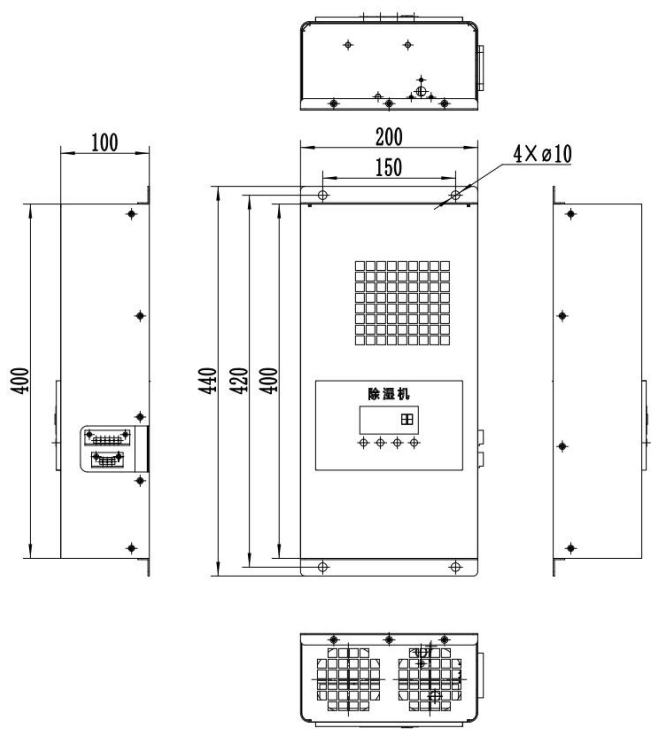 Déshumidificateur d'armoire semi-conducteur compact | Idéal pour les applications industrielles Déshumidificateur d'armoire semi-conducteur compact | Idéal pour les applications industrielles